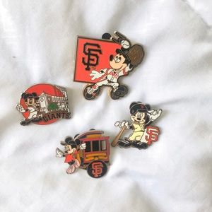 San Francisco Giants Disney Pins